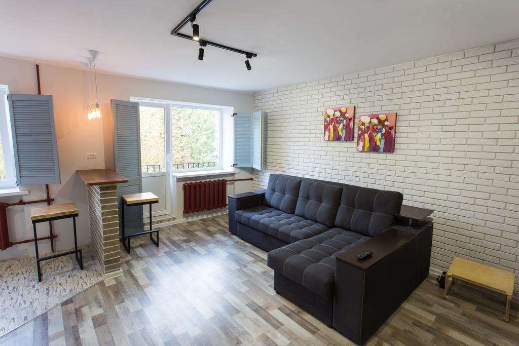 Loft Apartment Near Botanical Garden Kharkiv Exterior photo